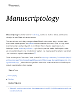 Manuscriptology - Wikipedia (2).PDF